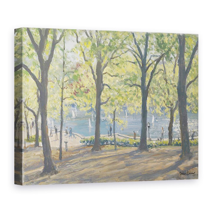 Julian Barrow - Central Park, New York, Vászonkép, 75 x 100 cm
