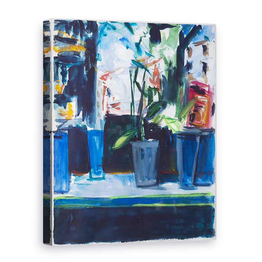 Tablou canvas - Julie Held - Orasul Florarie, 2017, 50 x 70 cm