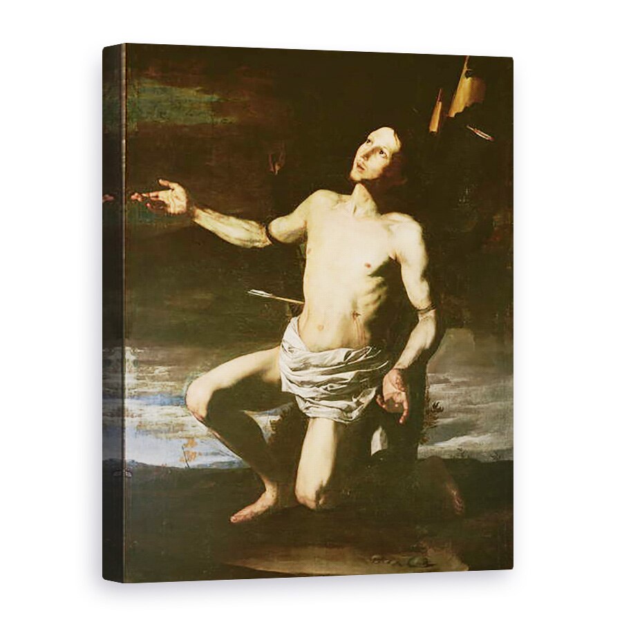 Tablou canvas - Jusepe de Ribera - St. Sebastian,, 50 x 70 cm