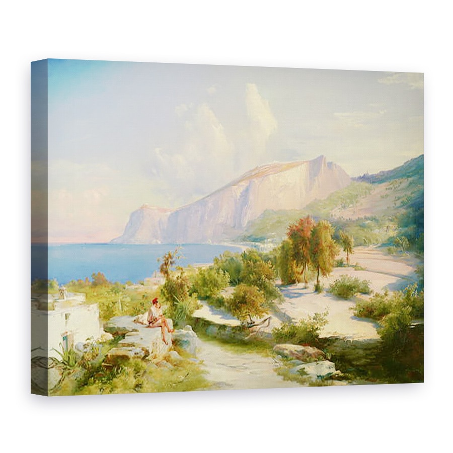 Tablou canvas - Karl Blechen - Marina Grande, Capri, 50 x 70 cm