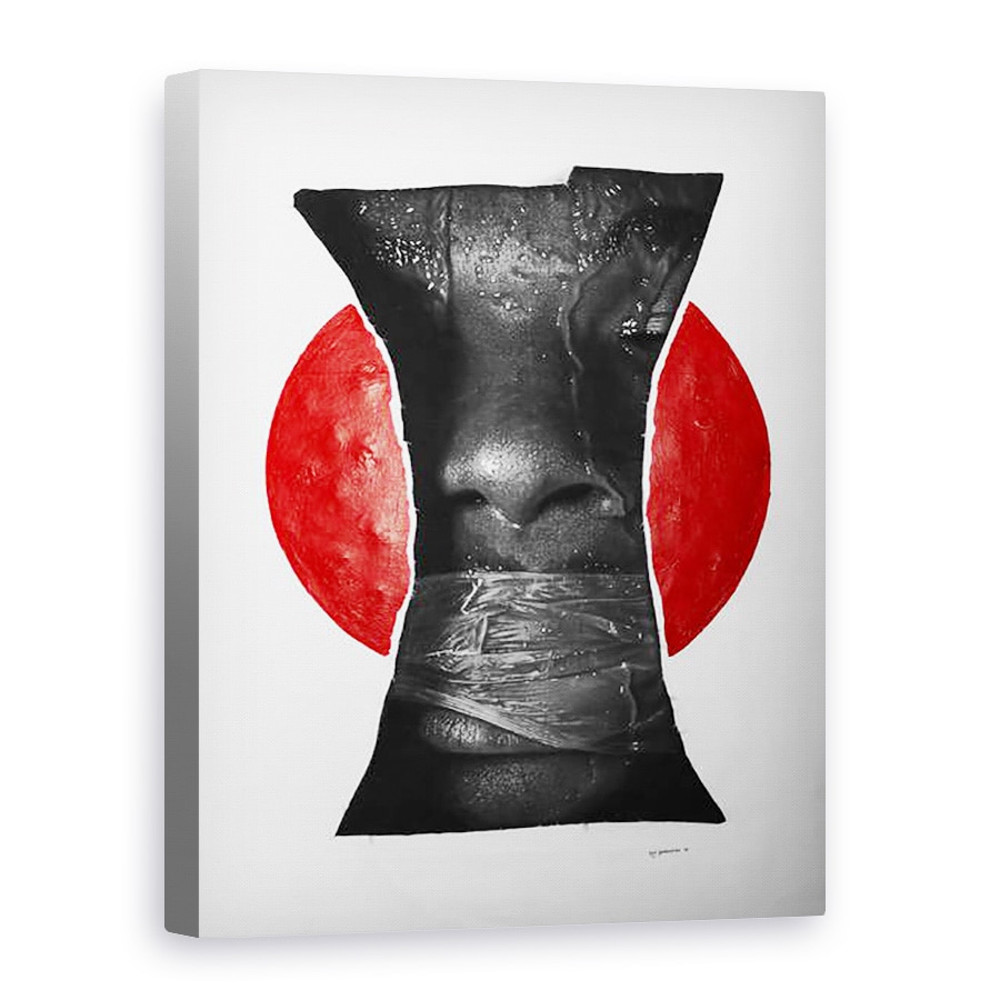 Tablou canvas - Ken Nwadiogbu - A fost o voce, 50 x 70 cm