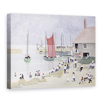 Tablou canvas - Judy Joel - Old Mousehole, 50 x 70 cm Tablou canvas - Judy Joel - Old Mousehole, 50 x 70 cm