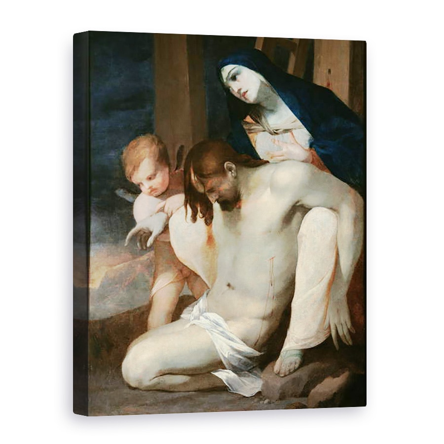 Tablou canvas - Lubin Baugin - Plangerile lui Hristos, 75 x 100 cm