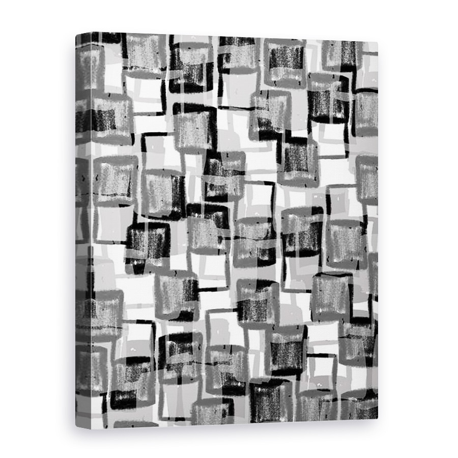 Tablou canvas - Louisa Hereford - Patrate monocrome, 75 x 100 cm