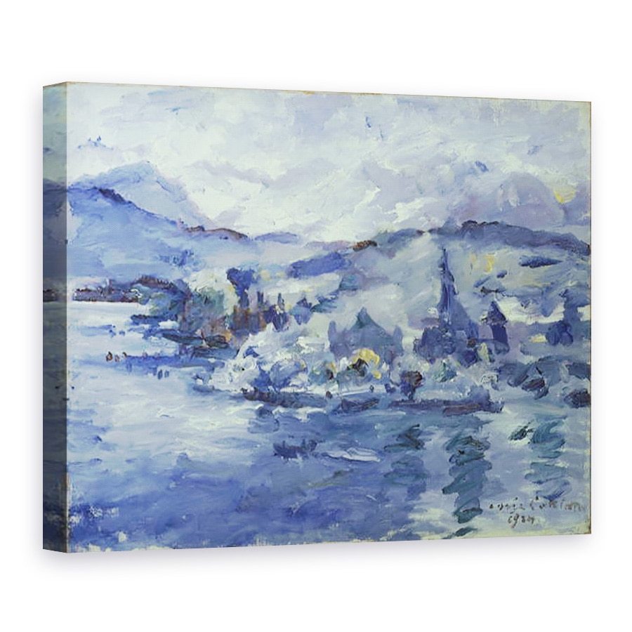Tablou canvas - Lovis Corinth - Dupa-amiaza pe Lacul Lucerna, 60 x 80 cm