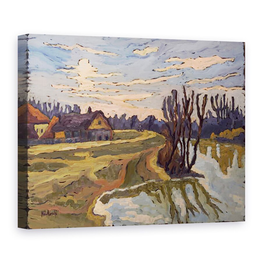 Tablou canvas - Marta Martonfi-Benke - Drumul spre Dusk, 50 x 70 cm