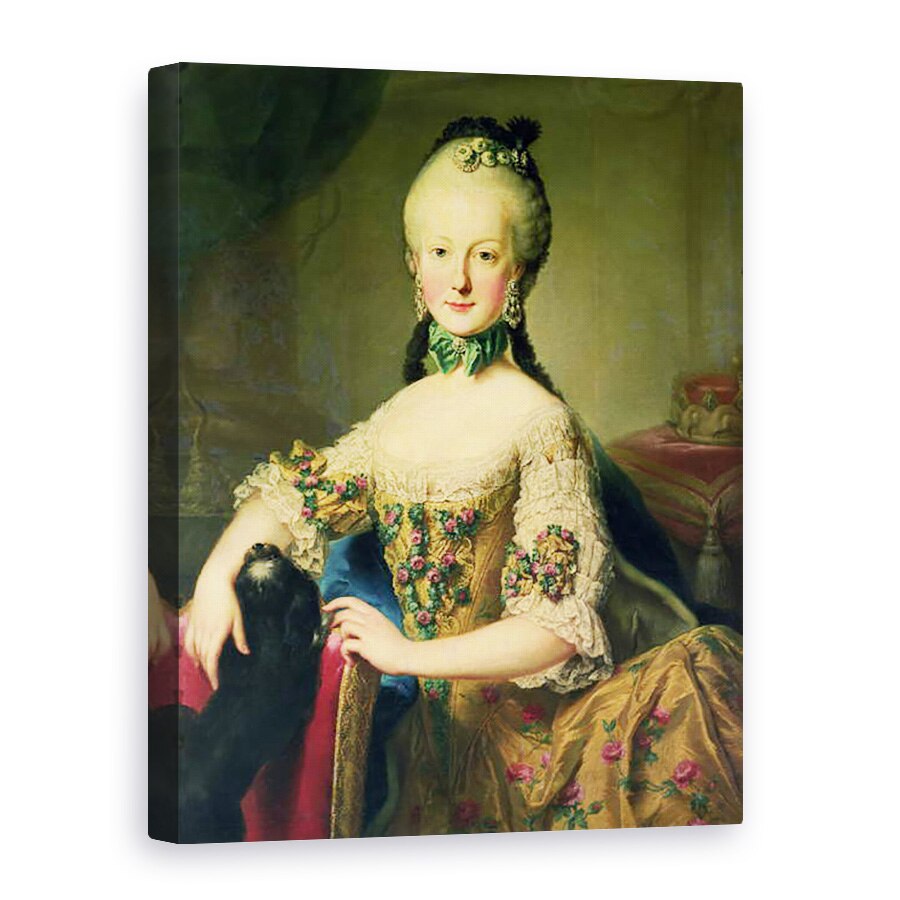 Tablou canvas - Martin II Mytens - Arhiducesa Maria Elisabeth Habsburg-Lothringen 1743-1808, 50 x 70 cm