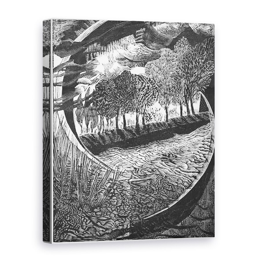 Tablou canvas - Mary Kuper - ... tipul nostru ciudat de existenta aici... David Jones, 75 x 100 cm