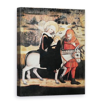 Tablou canvas - Master of the Lord's Passion - Zbor in Egipt, 50 x 70 cm Tablou canvas - Master of the Lord's Passion - Zbor in Egipt, 50 x 70 cm