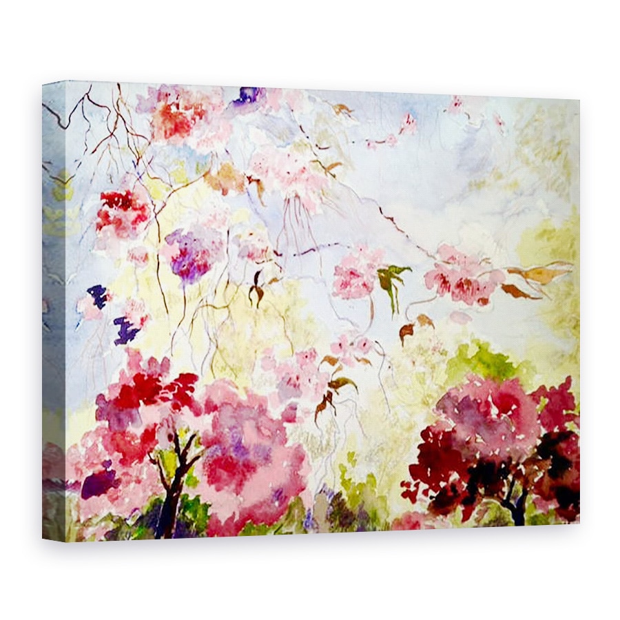 Tablou canvas - Mary Smith - flori de cires in parc, 50 x 70 cm