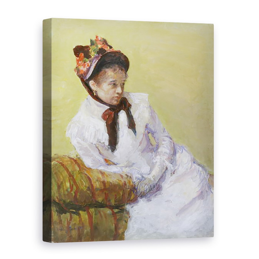 Tablou canvas - Mary Stevenson Cassatt - Portretul Artistului, 50 x 70 cm