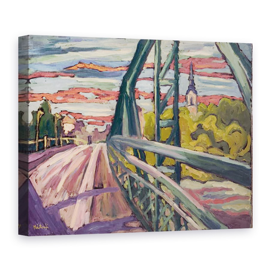 Tablou canvas - Marta Martonfi-Benke - Drumul spre orasul meu, 50 x 70 cm