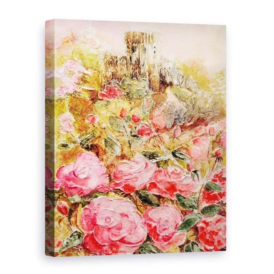 Tablou canvas - Mary Smith - Trandafiri in gradina Windsor, 50 x 70 cm