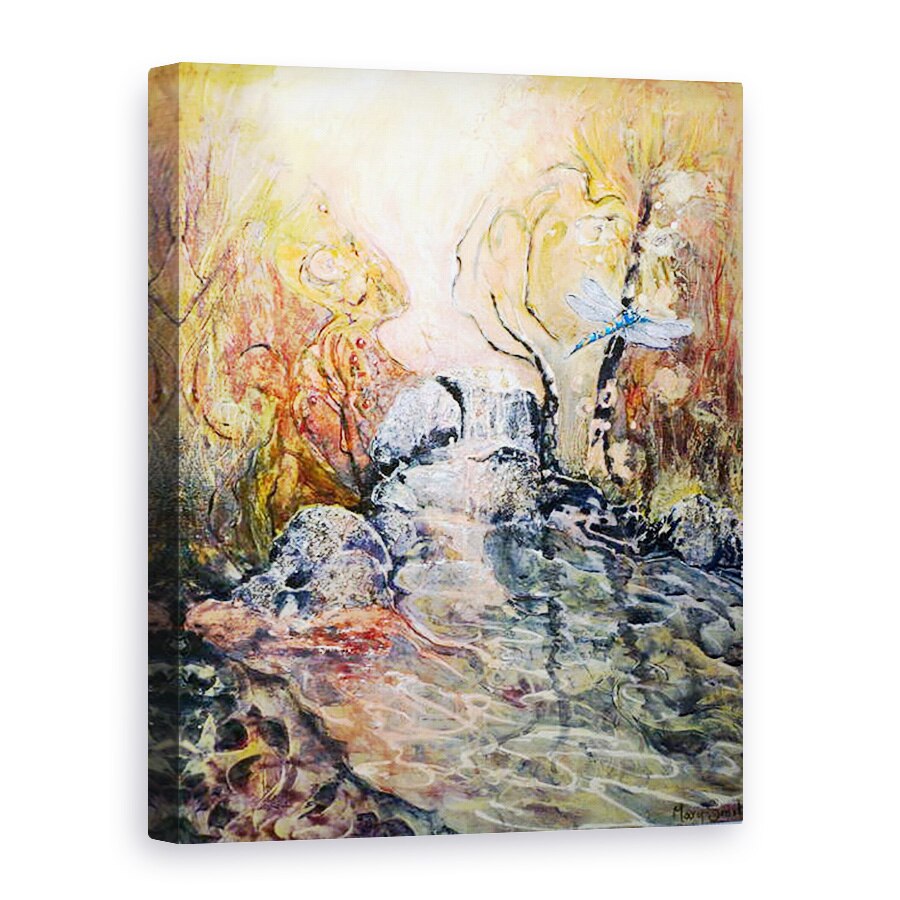 Tablou canvas - Mary Smith - Dragonfly se apropie, 50 x 70 cm