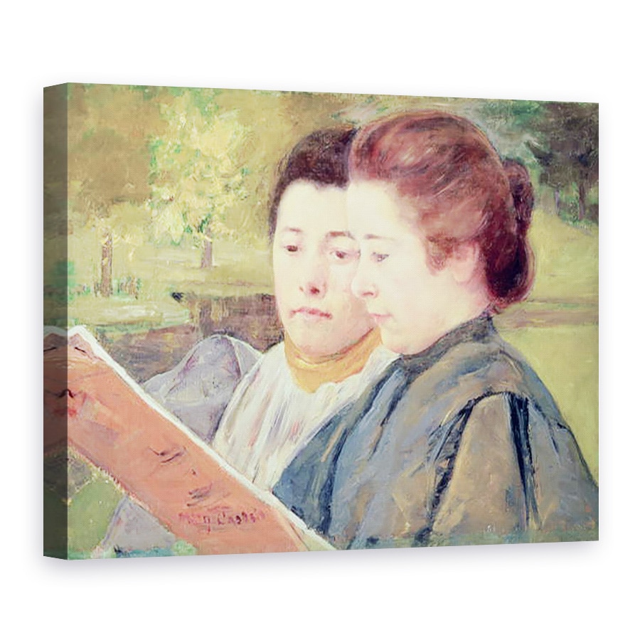 Tablou canvas - Mary Stevenson Cassatt - Femei de lectura, 50 x 70 cm
