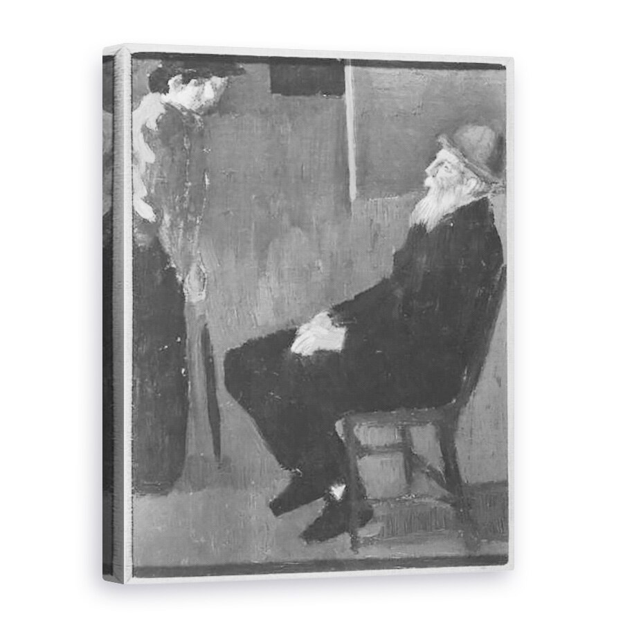 Tablou canvas - Maurice Denis - Pierre Auguste Renoir 1841-1919 si dra Beaudot, 50 x 70 cm