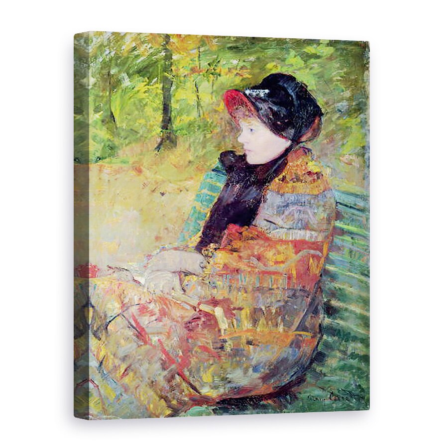 Tablou canvas - Mary Stevenson Cassatt - Portretul domnisoarei C. Lydia Cassatt, 75 x 100 cm