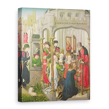 Tablou canvas - Master of the View of St. Gudule - Predare Pastorala, 60 x 80 cm Tablou canvas - Master of the View of St. Gudule - Predare Pastorala, 60 x 80 cm