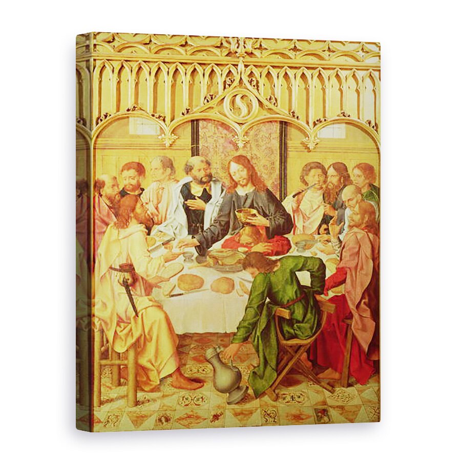 Tablou canvas - Master of the Evora Altarpiece - Cina cea de Taina, 75 x 100 cm