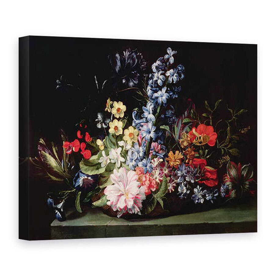 Tablou canvas - Jan van den Hecke - Cos de Flori, 50 x 70 cm