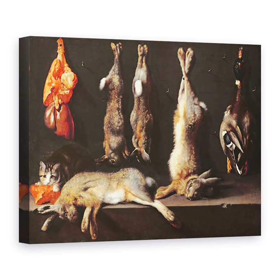 Tablou canvas - Jan Weenix - Natura moarta II, 75 x 100 cm