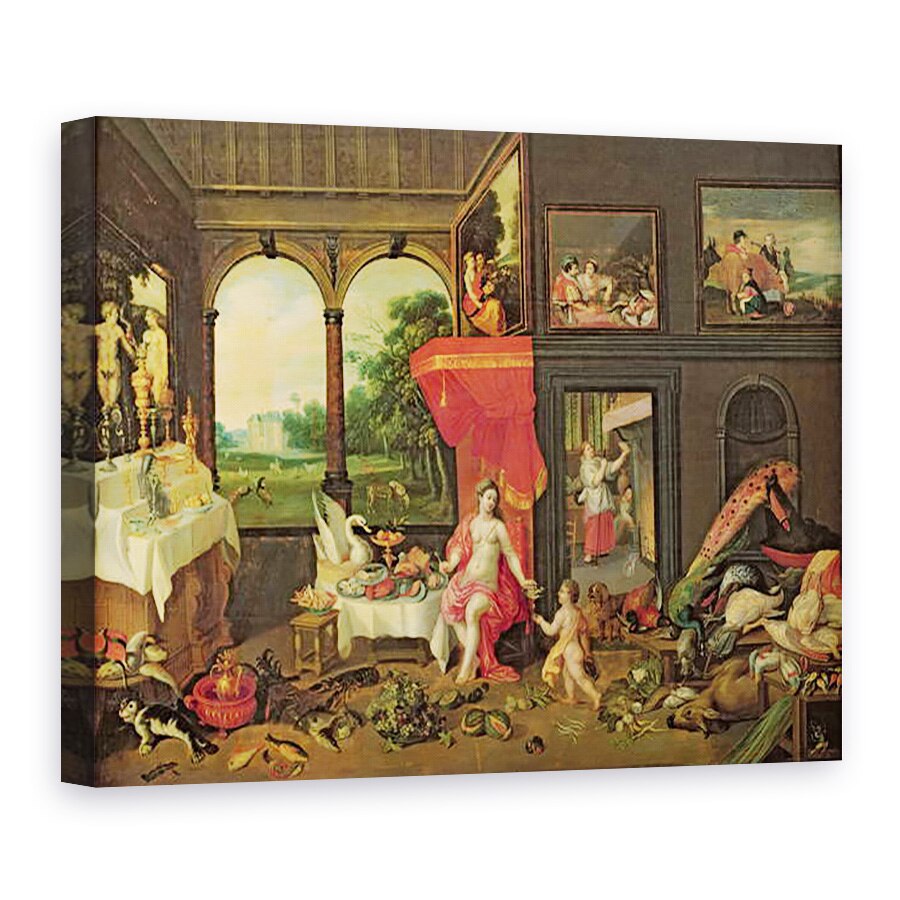Tablou canvas - Jan van Kessel - Alegorie de gust, 75 x 100 cm