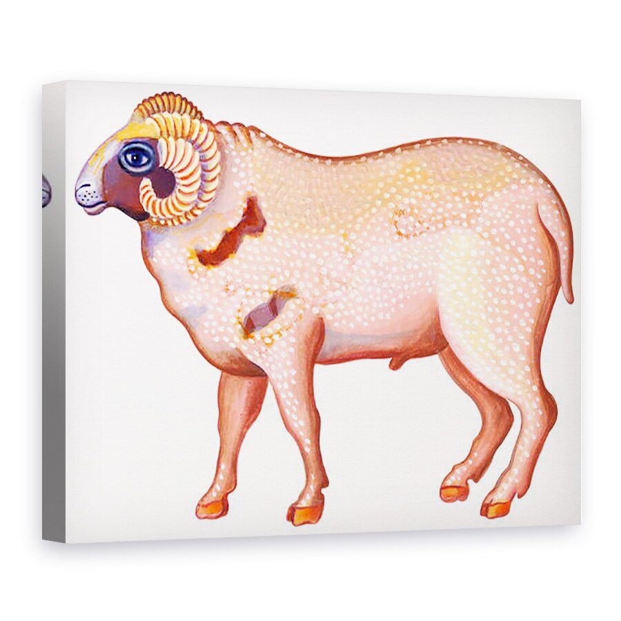 Tablou canvas - Jane Tattersfield - Berbec Berbec, 1996, 75 x 100 cm