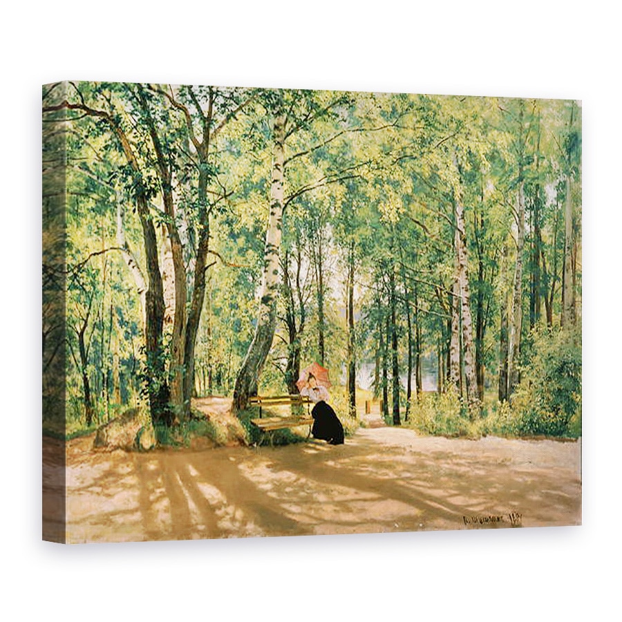 Tablou canvas - Ivan Ivanovich Shishkin - La cabana de vara, 75 x 100 cm