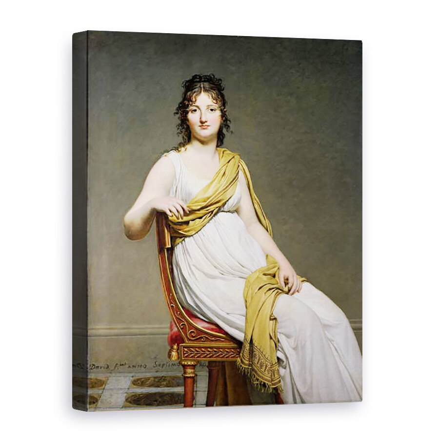 Tablou canvas - Jacques Louis David - Portretul Madame Raymond de Verninac 1780-1827 1798-99, 60 x 80 cm