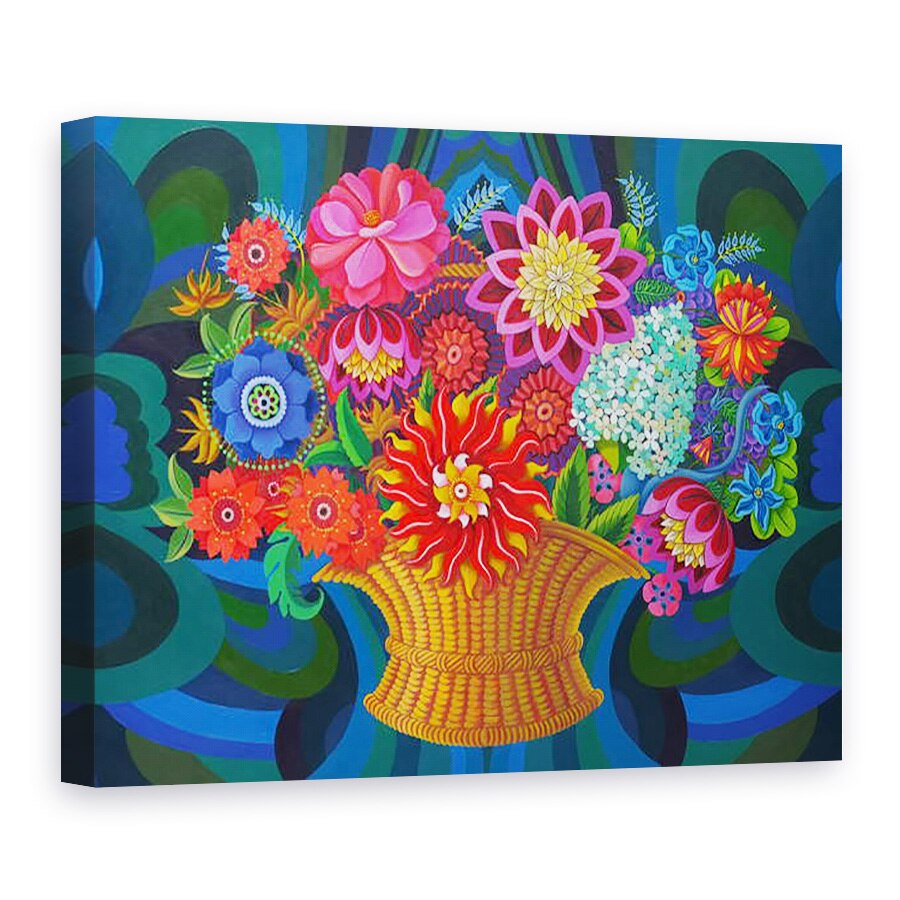 Tablou canvas - Jane Tattersfield - Mai multe flori intr-un cos, 2013, 75 x 100 cm