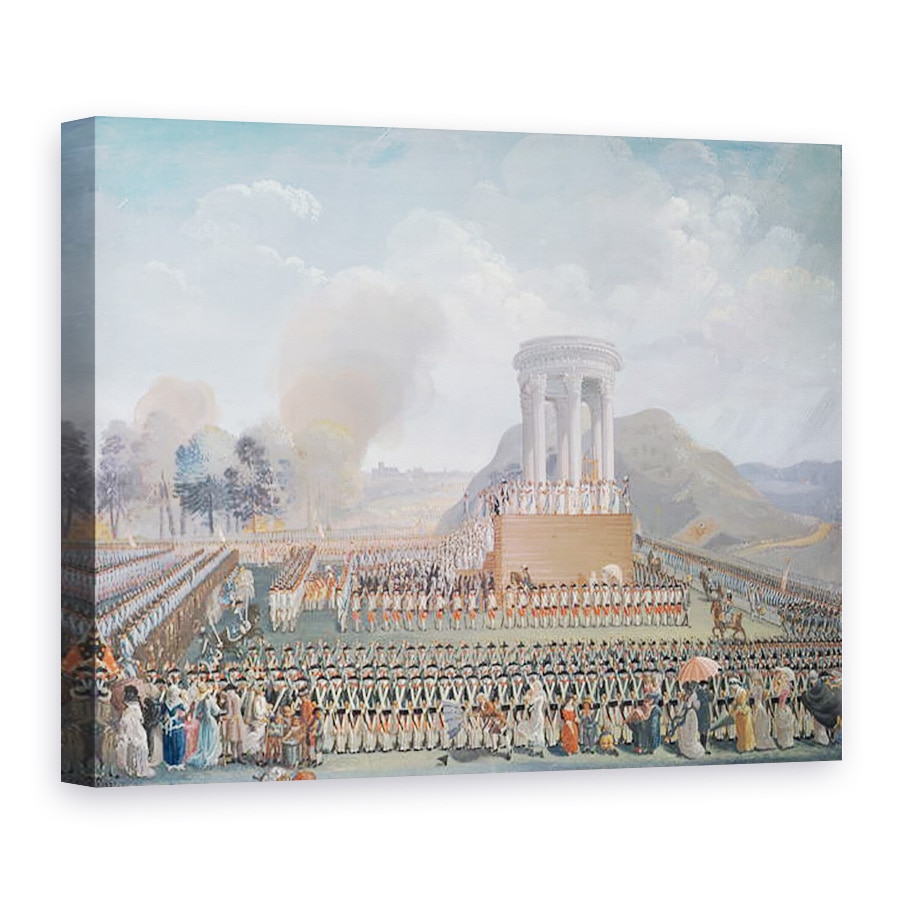 Tablou canvas - Jean Alexis Cornu - Festivalul Federatiei, 50 x 70 cm