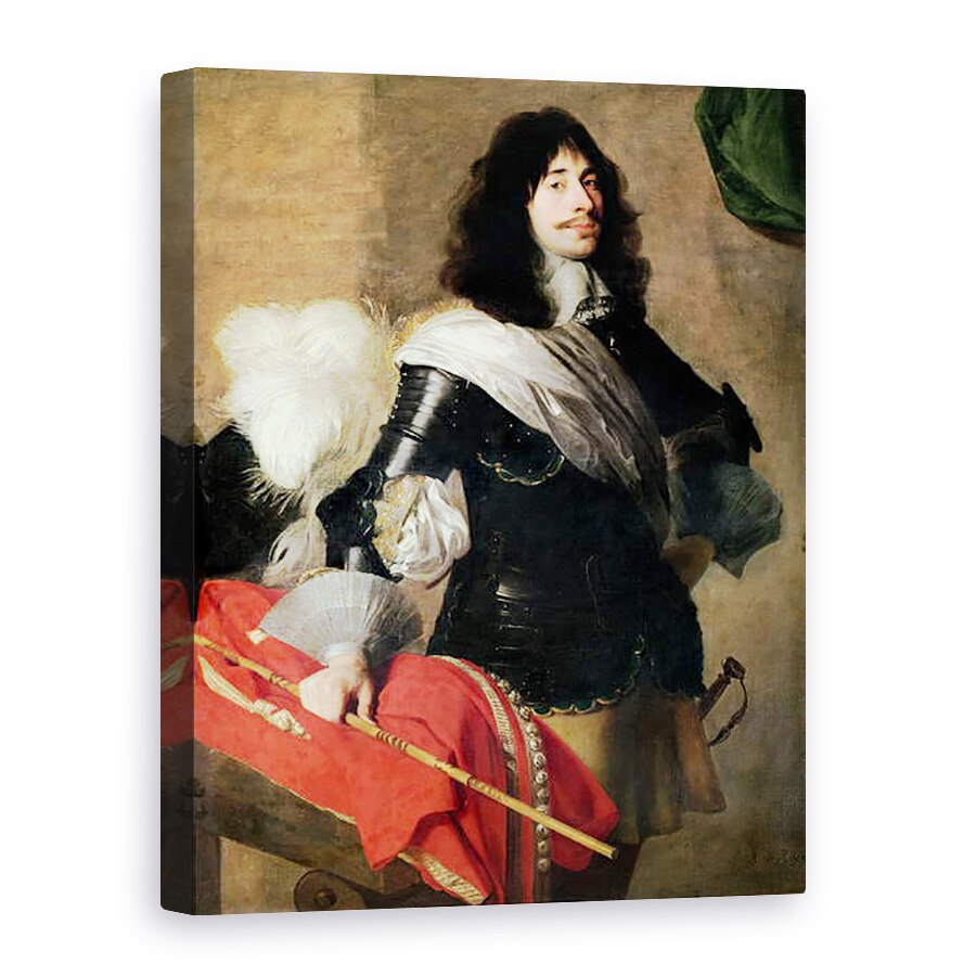 Tablou canvas - Jan van Rijn - Fiul cel mare al lui Pierre Corneille 1606-84 in varsta de 24 de ani, 75 x 100 cm