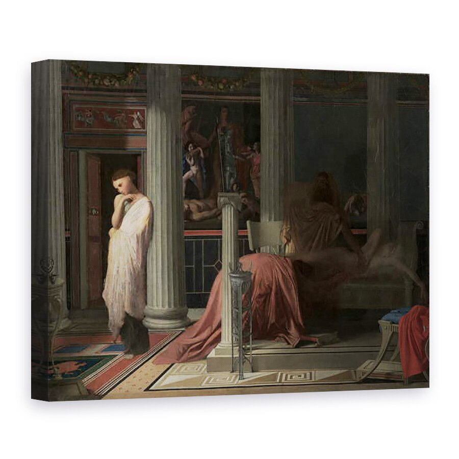 Tablou canvas - Jean Auguste Dominique Ingres - Antiochus si Stratonice, 60 x 80 cm