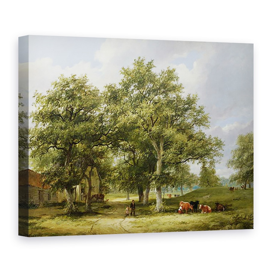Tablou canvas - James Stark - Pasunat bovine, 75 x 100 cm
