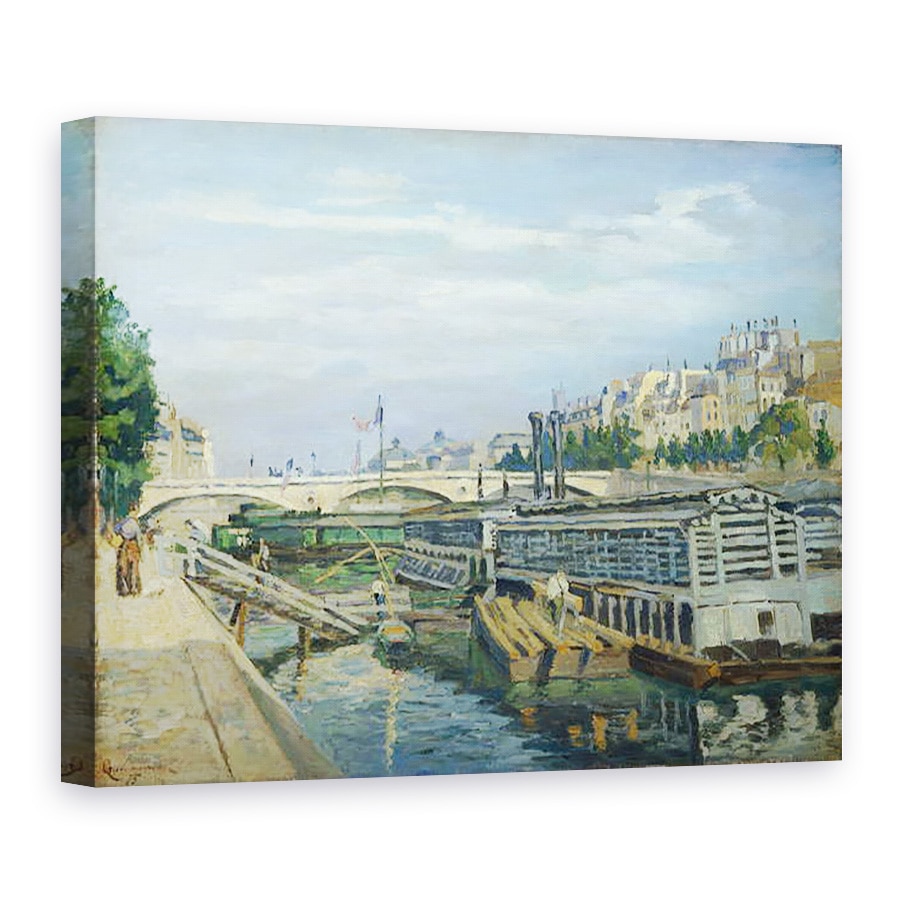 Tablou canvas - Jean Baptiste Armand Guillaumin - Podul lui Louis Philippe, 60 x 80 cm