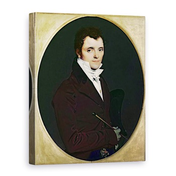 Tablou canvas - Jean Auguste Dominique Ingres - Portretul lui Edme Bochet 1783-1871, 50 x 70 cm Tablou canvas - Jean Auguste Dominique Ingres - Portretul lui Edme Bochet 1783-1871, 50 x 70 cm