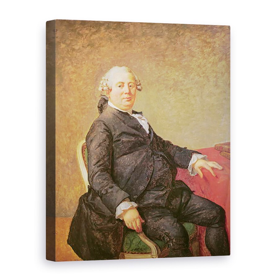 Tablou canvas - Jacques Louis David - Portretul lui Philippe-Laurent de Joubert 1729-82, 60 x 80 cm