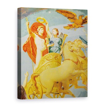 Tablou canvas - Jean Auguste Dominique Ingres - Apoteoza lui Napoleon I, detaliu al carului lui Napoleon, 60 x 80 cm Tablou canvas - Jean Auguste Dominique Ingres - Apoteoza lui Napoleon I, detaliu al carului lui Napoleon, 60 x 80 cm