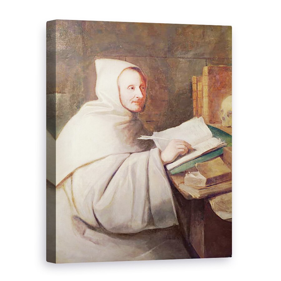 Tablou canvas - Hyacinthe Francois Rigaud - Abbot Armand-Jean le Bouthillier de Rance 1626-1700, 75 x 100 cm