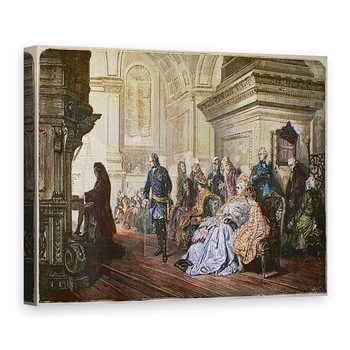 Tablou canvas - Hermann Kaulbach - Regele Prusiei Frederic al II-lea cel Mare, 75 x 100 cm Tablou canvas - Hermann Kaulbach - Regele Prusiei Frederic al II-lea cel Mare, 75 x 100 cm