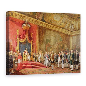 Tablou canvas - Innocent Louis Goubaud - Napoleon 1769-1821 Primirea delegatiei din Senatul Roman, 75 x 100 cm Tablou canvas - Innocent Louis Goubaud - Napoleon 1769-1821 Primirea delegatiei din Senatul Roman, 75 x 100 cm