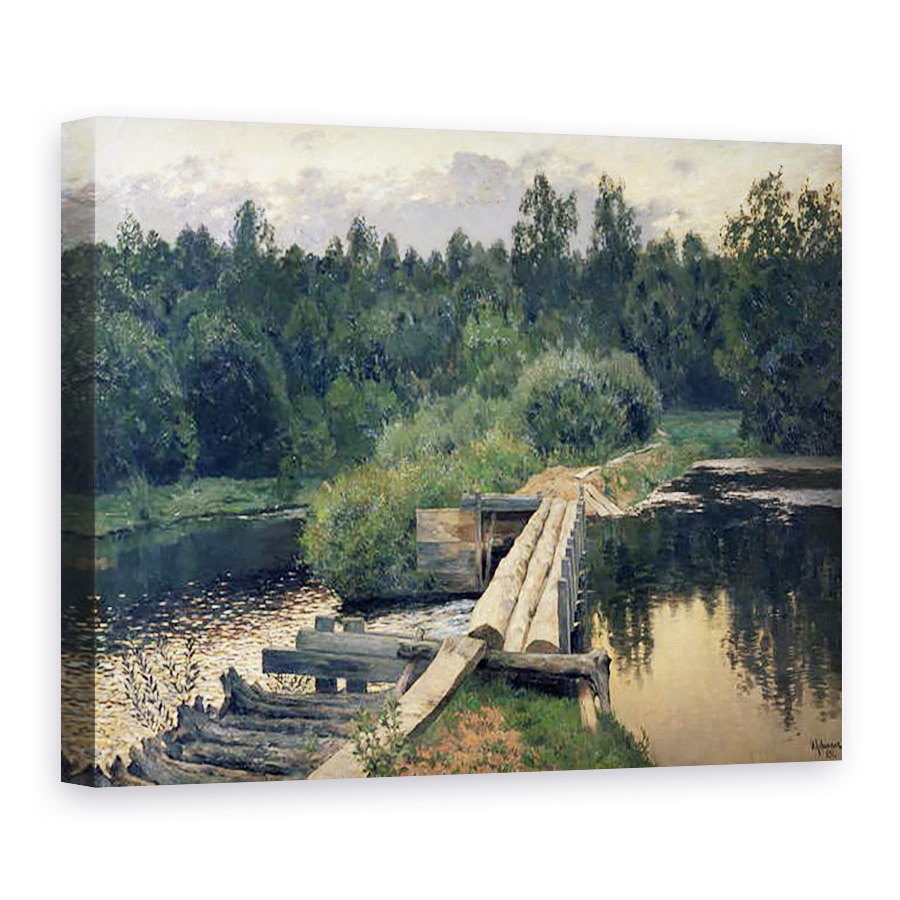 Tablou canvas - Isaak Ilyich Levitan - La Shallow, 75 x 100 cm