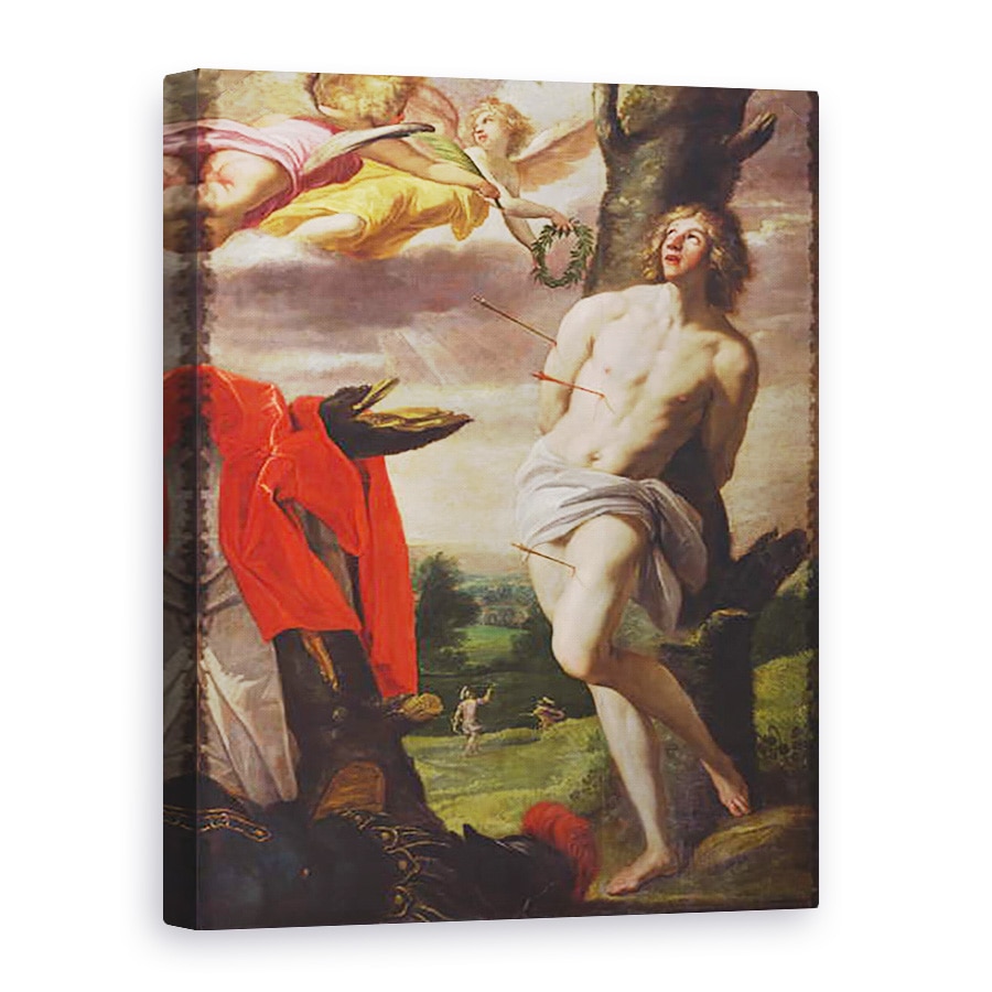 Tablou canvas - Horace Leblanc - Martiriul Sfantului Sebastian, 60 x 80 cm