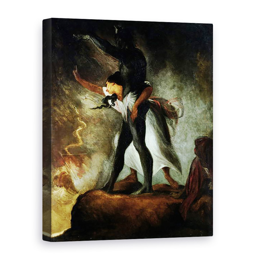 Tablou canvas - Henry Fuseli - Negrul Razbunat, 75 x 100 cm