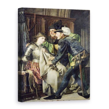Tablou canvas - Isidore Patrois - Ioana dArc 1412-31 insultata in inchisoare, 60 x 80 cm Tablou canvas - Isidore Patrois - Ioana dArc 1412-31 insultata in inchisoare, 60 x 80 cm