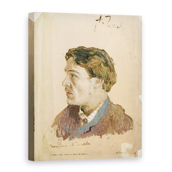 Tablou canvas - Isaak Ilyich Levitan - Portretul lui Anton Cehov 1860-1904, 50 x 70 cm Tablou canvas - Isaak Ilyich Levitan - Portretul lui Anton Cehov 1860-1904, 50 x 70 cm