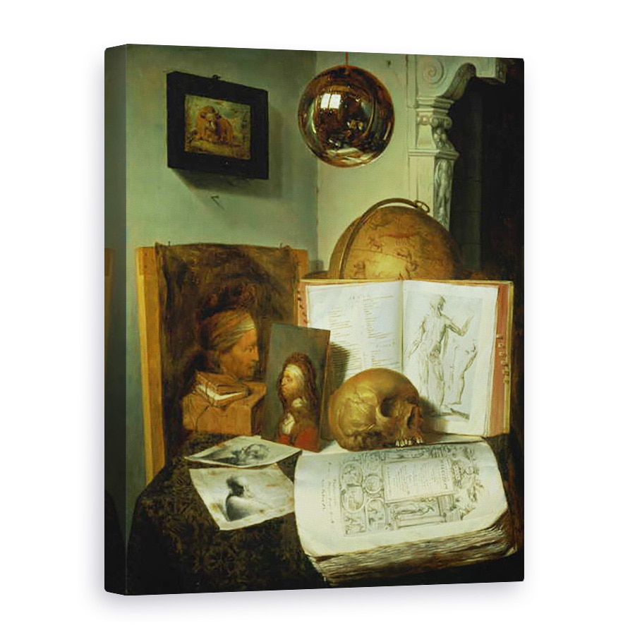 Tablou canvas - Isaac Luttichuys - Vanitas, 50 x 70 cm