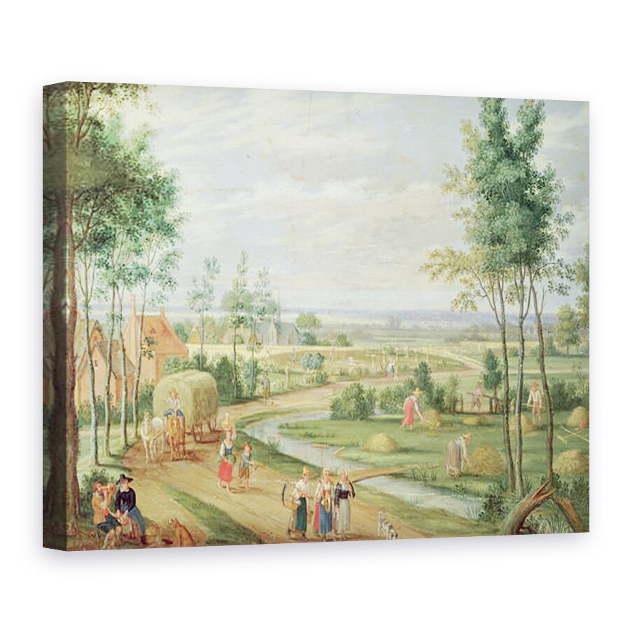 Tablou canvas - Isaak van Oosten - Recolta, 75 x 100 cm