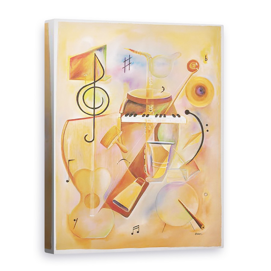 Tablou canvas - Ikahl Beckford - Musical Mix, 75 x 100 cm