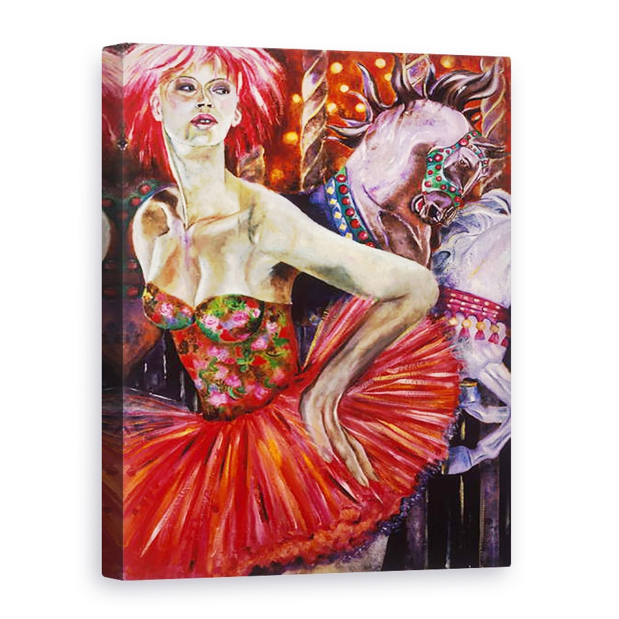 Tablou canvas - Hilary Dunne - La Targul de distractii, 75 x 100 cm
